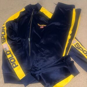 Boys Ralph Lauren Polo Sport Sweat Suit Size XL 18/20
